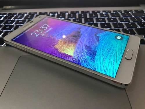 Samsung Galaxy Note 4 32GB SM-N910C Frost White (Mint, with cover and warranty)