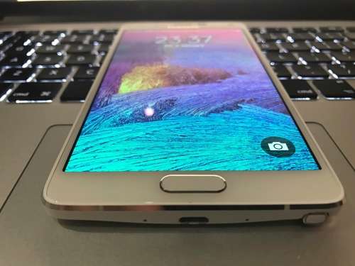 Samsung Galaxy Note 4 32GB SM-N910C Frost White (Mint, with cover and warranty)