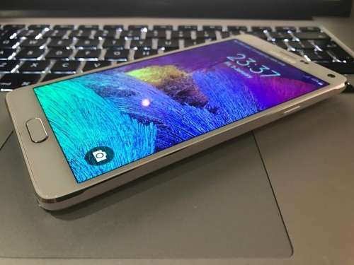 Samsung Galaxy Note 4 32GB SM-N910C Frost White (Mint, with cover and warranty)