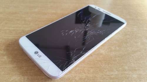 LG G2 White (Cracked LCD)