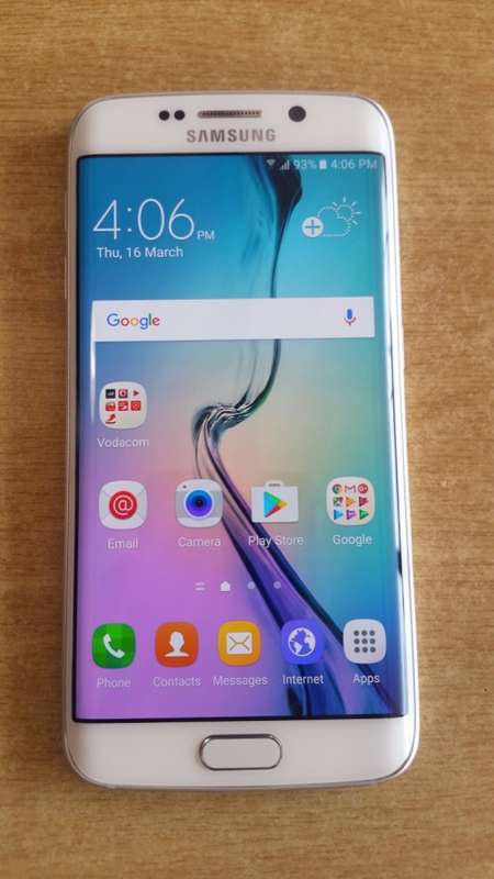 Samsung Galaxy S6 Edge 64GB White Pearl - Near Mint! (6 Month Warranty)