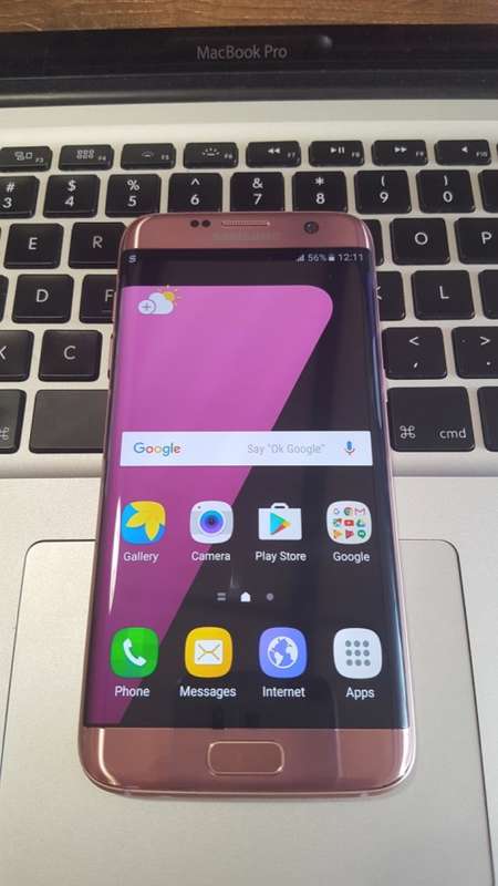 Galaxy S7 Edge 32GB Pink Gold (6 Month Warranty)