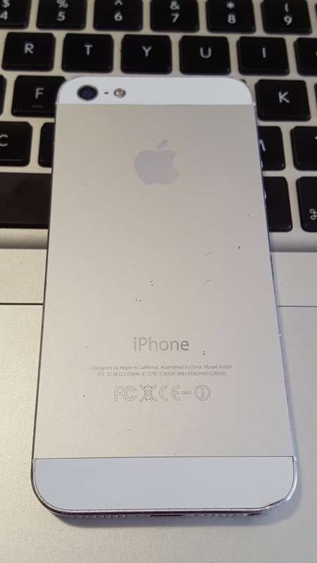 iPhone 5 16GB Silver (6 Month Warranty)