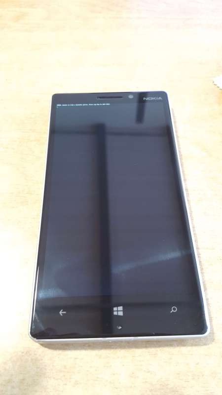 Nokia 930 White (Boot error)