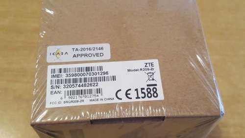 Vodafone Mobile Wifi R209-Zr {NEW}