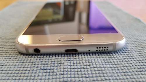 Samsung Galaxy S6 Gold (Broken LCD - Good Frame and Casing)