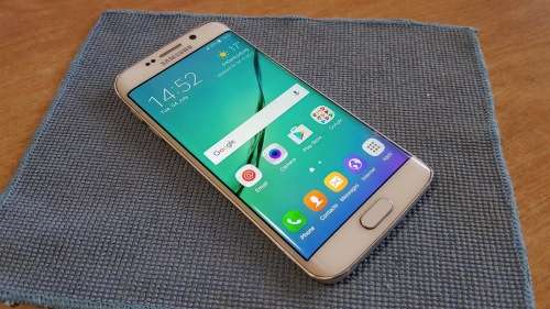 Galaxy S6 Edge 64GB White Pearl {Poor condition - cracked screen glass}