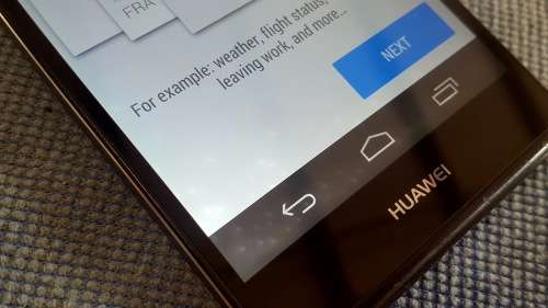 Huawei P7 16GB Black {Poor - Light spots on LCD, cracked back glass}