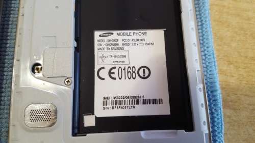 Samsung Galaxy S5 Charcoal Black {PARTS}