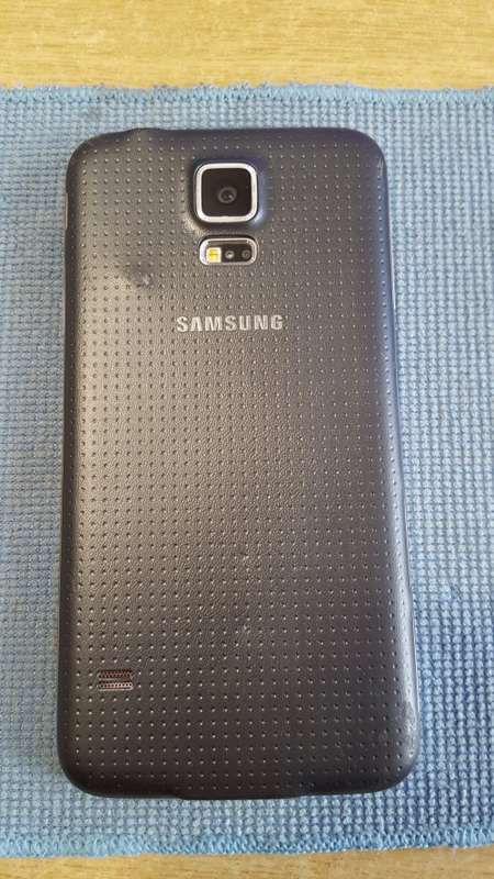 Samsung Galaxy S5 Charcoal Black {PARTS}