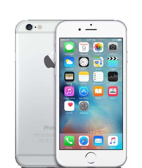 iPhone 6 16GB Silver {Good Condition 7.5/10} (6 Month Warranty)
