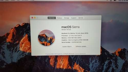 Apple MacBook Pro Early 2015 2.7GHz Core i5 13-inch Retina Display A1502 {Fantastic Condition}