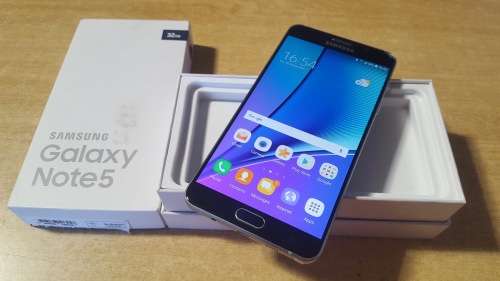 Samsung Galaxy Note 5 32GB Black Sapphire {9/10} Amazing device! (6 Month Warranty)