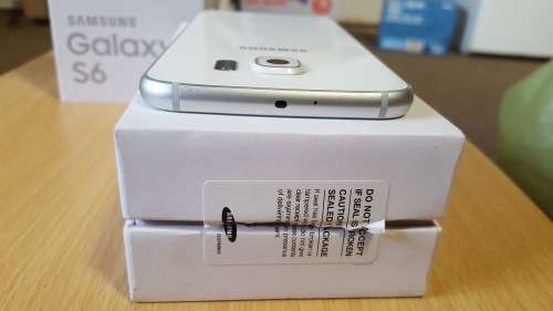 Samsung S6 32GB White Pearl (9/10) Classic Device