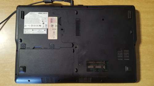 MSI CR500 Laptop MS-1683 - 2.1GHz, 2GB Ram, Windows 7 {8/10}