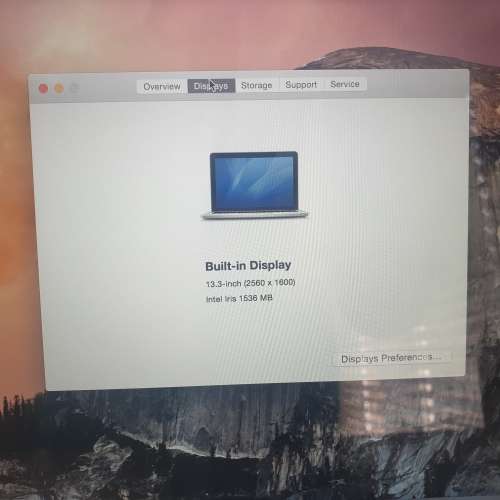 MacBook Pro "Core i5" 2.8 13" Mid 2014 8GB RAM 512GB SSD - Cracked Screen