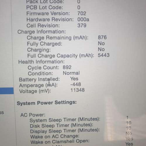 MacBook Pro "Core i5" 2.8 13" Mid 2014 8GB RAM 512GB SSD - Cracked Screen