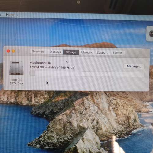 MacBook Pro "Core i5" 2.5 13" Mid-2012, 4GB RAM 500GB - Cracked Screen