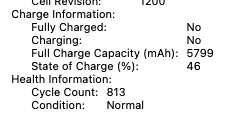 MacBook Air "Core i5" 1.3 13" (Mid-2013), 4GB RAM, 128GB SSD - For Parts