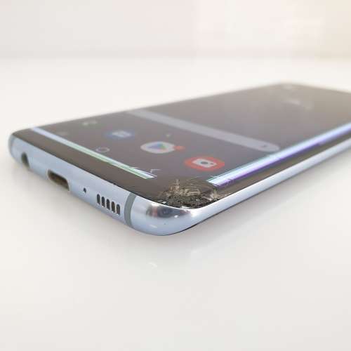 Samsung Galaxy S8 64GB Blue - Cracked Screen - Please Read