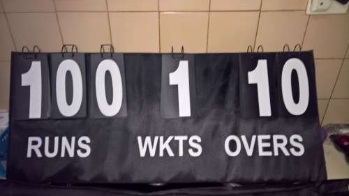 CRICKET SCOREBOARD