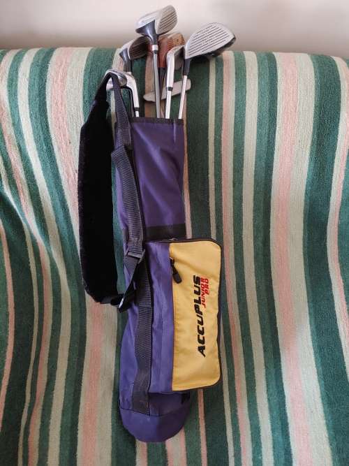 Golf club set for kids - Spalding Accuplus Junior Pro with bag