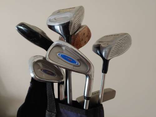 Golf club set for kids - Spalding Accuplus Junior Pro with bag