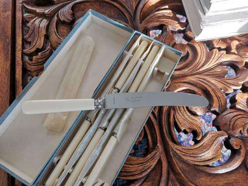 RUSTLESS Table Cutlery FIRTH-BREARLEY Stainless Steel Cooper Bros. & Sons Limited SHEFFIELD ENGLAND
