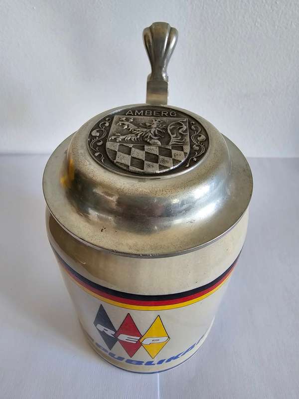 German Beer Stein Amberg
