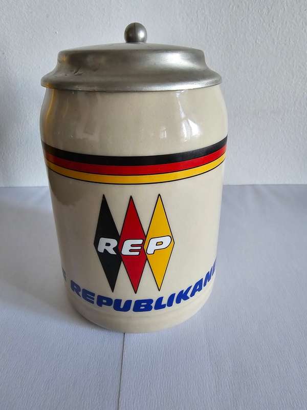 German Beer Stein 'Die Republikaner'