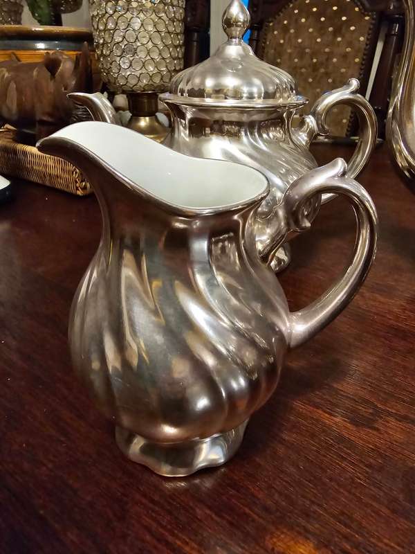 Coffee & Tea Set, Art Nouveau 1900 WMF GERMANY