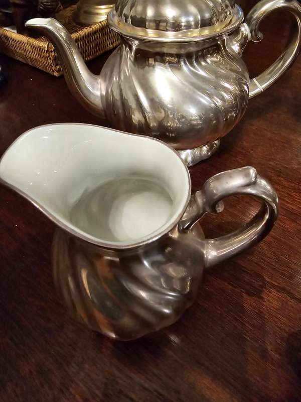 Coffee & Tea Set, Art Nouveau 1900 WMF GERMANY