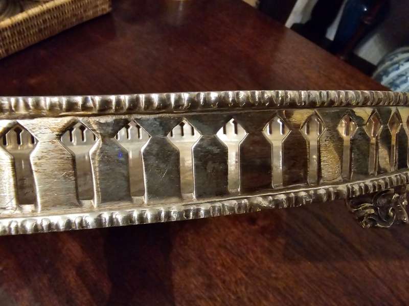 Tray Silver A1 Plated gallery tray