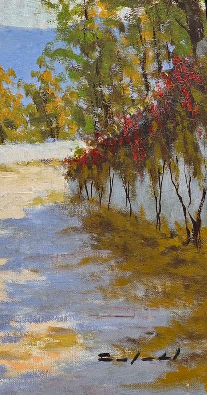Original Painting, Oil on Canvas, Landscape Art for Sale