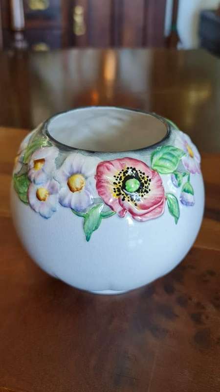 Rare Carlton Ware Anenome Ball Vases.