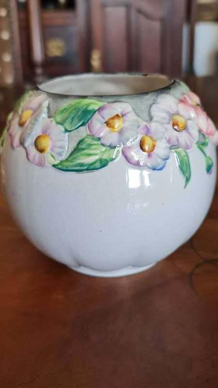 Rare Carlton Ware Anenome Ball Vases.