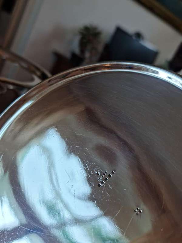 Elegant Silver Plate Kettle on Stand with Burner. The Kettle has a single monogram letter "G" on it