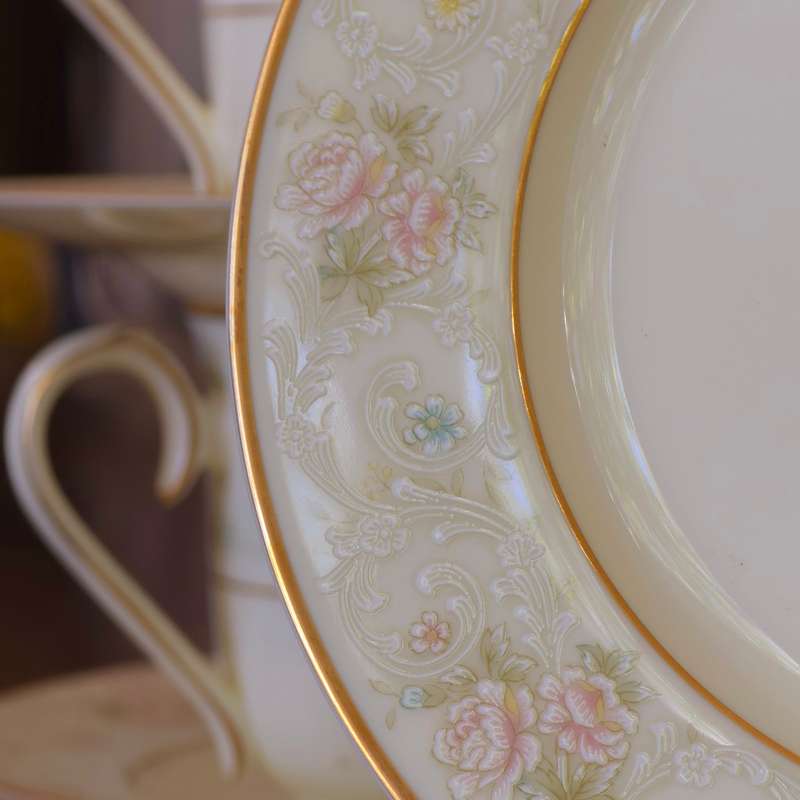 Discover the Timeless Elegance of Noritake Willowbrook Bone China - 8 Trio Sets Available