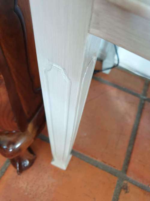 Classic French Country Sideboard / Server Painted in Tones of Grey