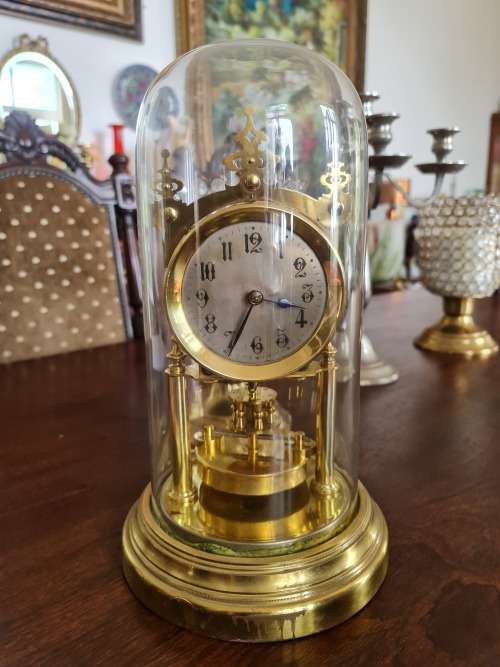 Clock - Gustav Becker 400 Day Dome Clock