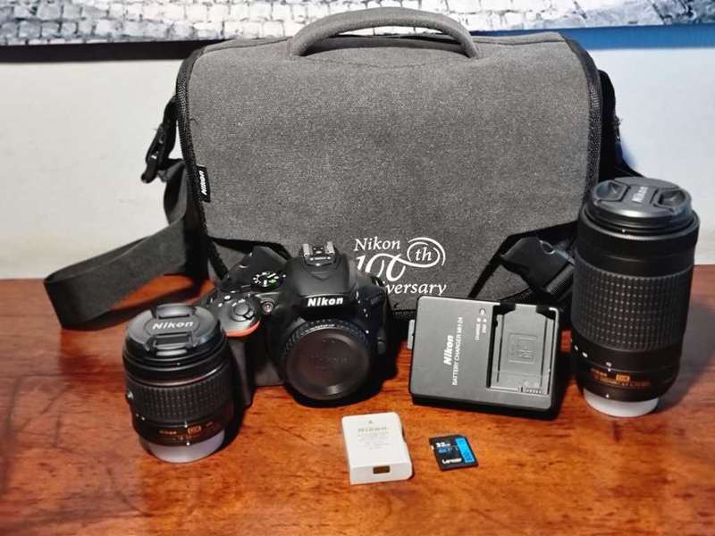 Nikon D5600 Camera Set for Sale - Immaculate Condition!
