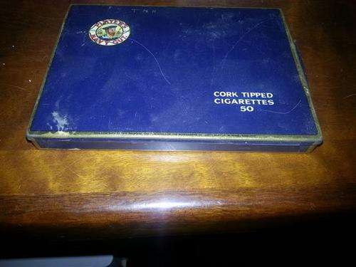 Players navy Cut Cigarette tin 50