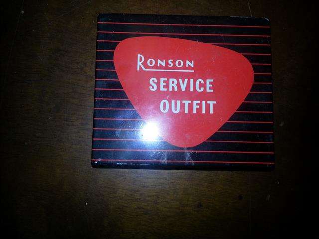 Ronson Service Outfit Tin