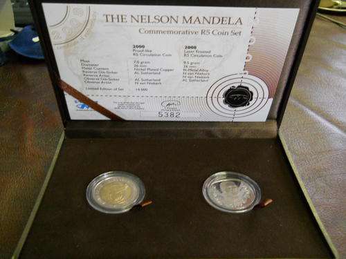 R5 Mandela Proof like Set, no 5382
