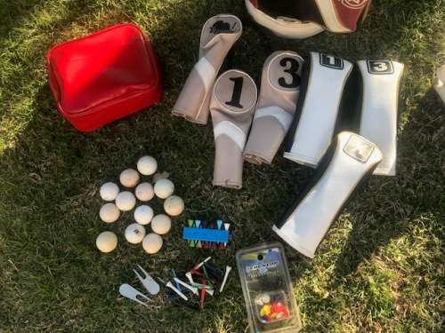 GOLF SET - CLUBS, BAG, BALLS and MORE