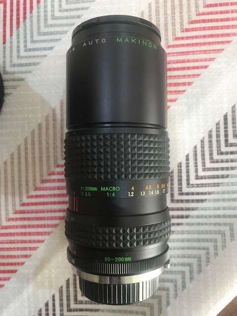 MAKINON COMPACT MACRO ZOOM LENS 80-200MM