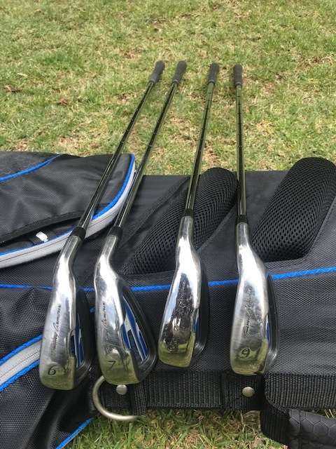 14 PIECE TOMMY ARMOUR SILVER SCOT GOLF SET - EXCELLENT CONDITION