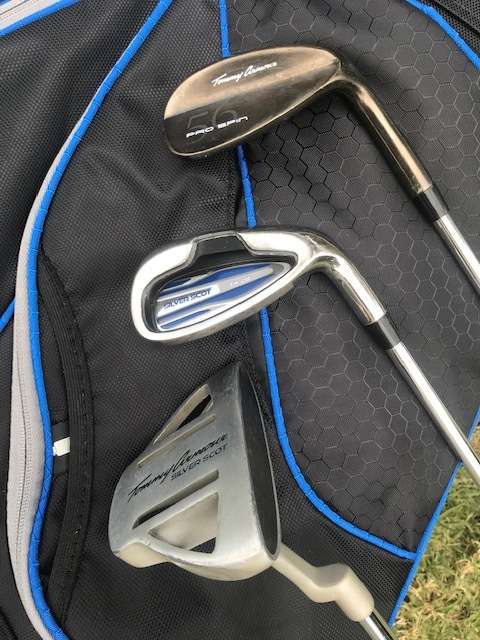 14 PIECE TOMMY ARMOUR SILVER SCOT GOLF SET - EXCELLENT CONDITION