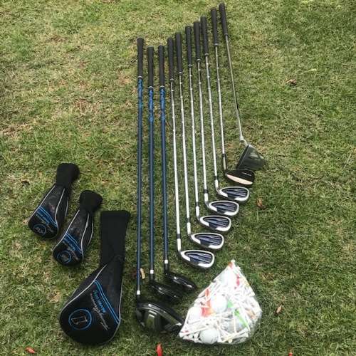 14 PIECE TOMMY ARMOUR SILVER SCOT GOLF SET - EXCELLENT CONDITION