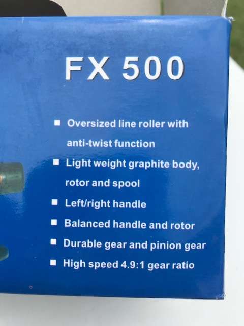3 X BRAND NEW FX500 FISHING REELS